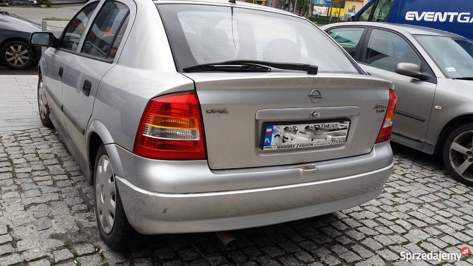 OPEL ASTRA G mało używany Rok produkcji 1999 Kraków