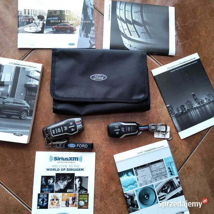 Ford Edge 35 2016 Bezwypadkowy elektrycznie ustawiane fotele Dąbrowa Górnicza