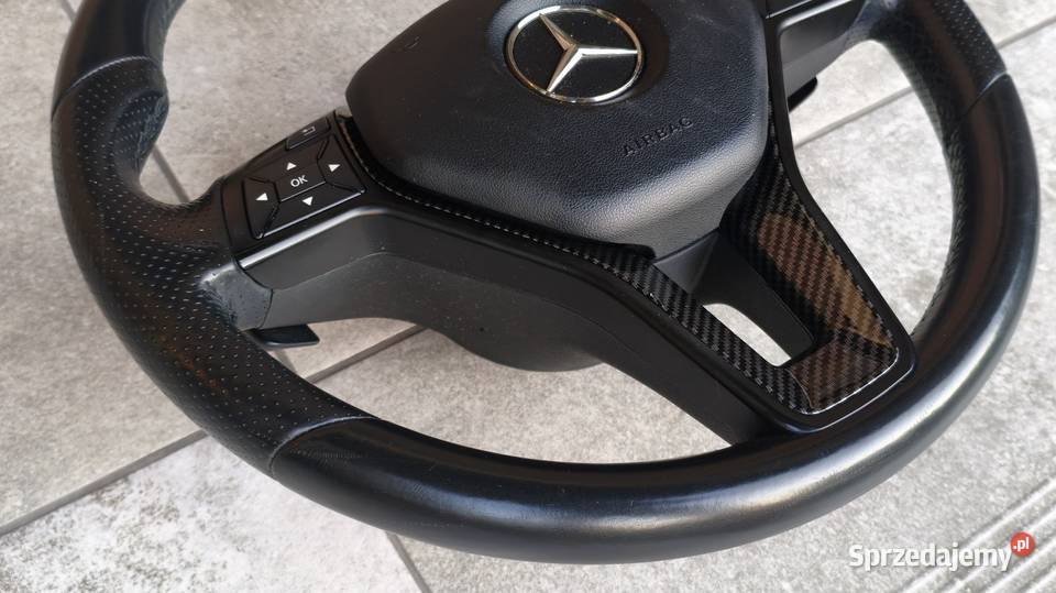 Kierownica Mercedes W212 w204 i GLA Ala carbon z Bydgoszcz sprzedam