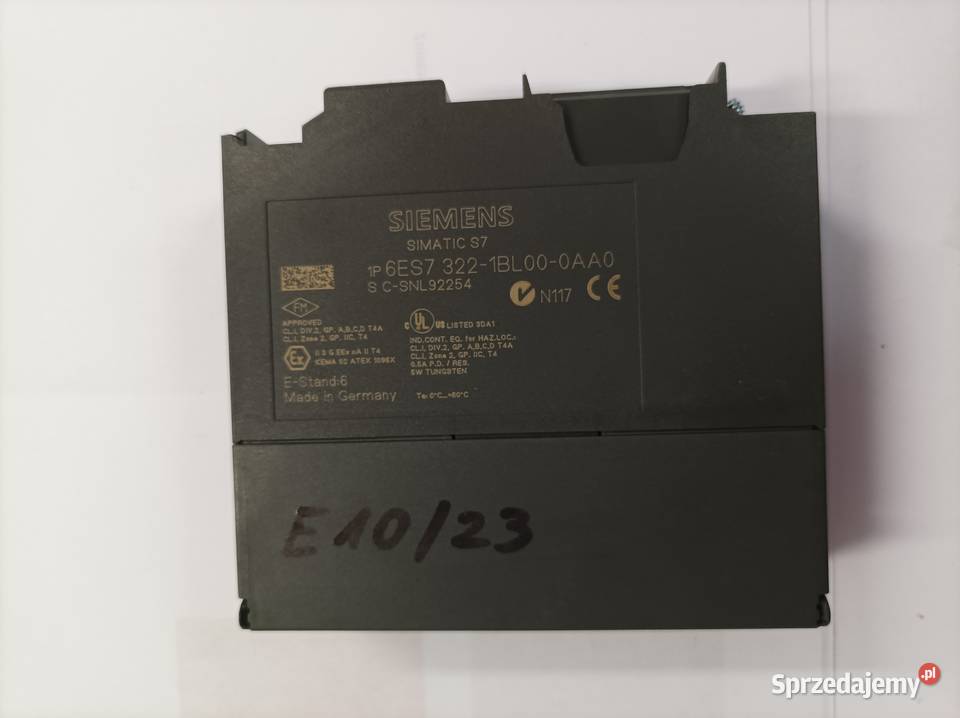 Siemens Simatic S7 SM 322 6ES7 3221BL000AA0 Jelenia Góra
