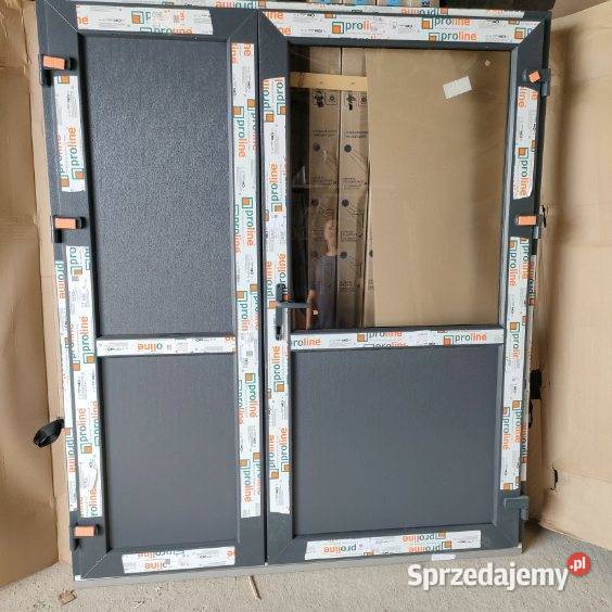 Drzwi tarasowe sklepowe RĘKI w 3 DNI 140x210 Kołobrzeg sprzedam