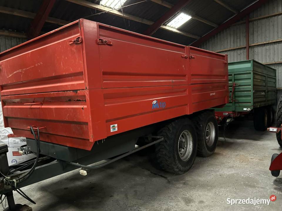 Przyczepa tandem 10 ton kimadan resor piękna Nowa Karczma