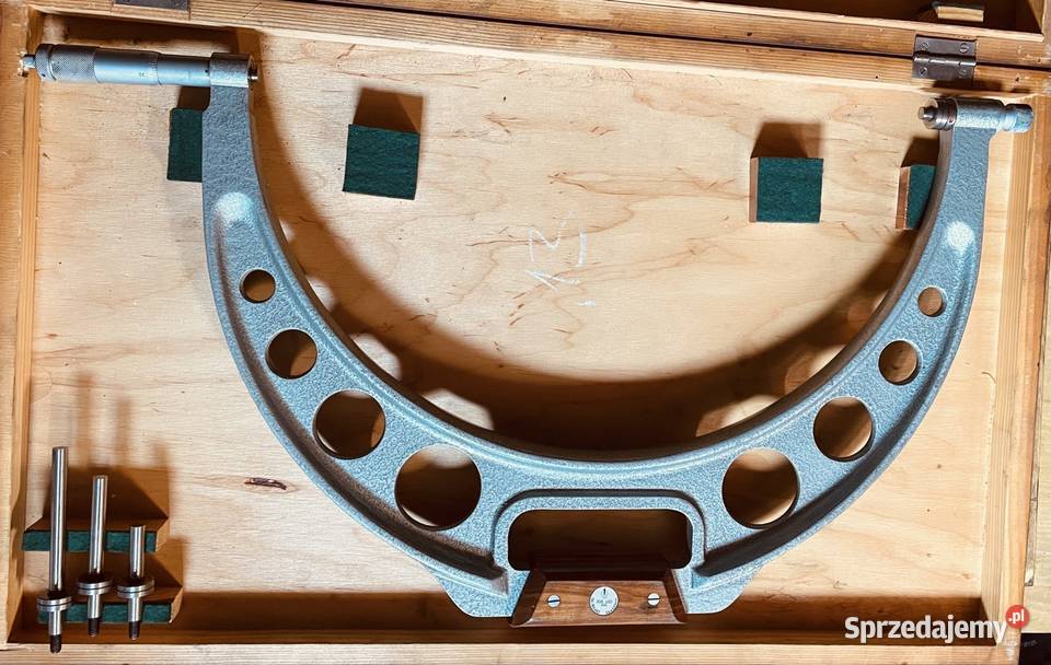 Mikrometr zewnętrzny 300400001 Czarnożyły