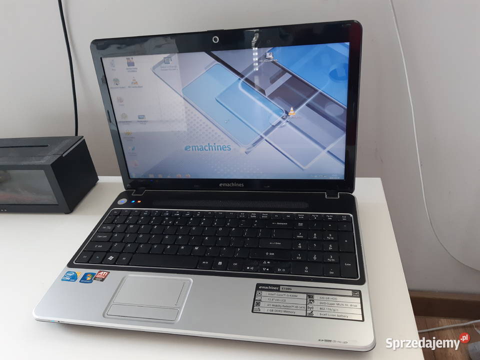Sprzedam laptop acer emachines E730G małopolskie Kraków
