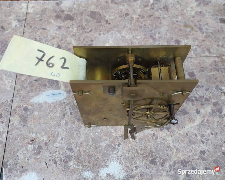 762 Mechanizm zegara ściennego Lenzkirch pełna Tczew