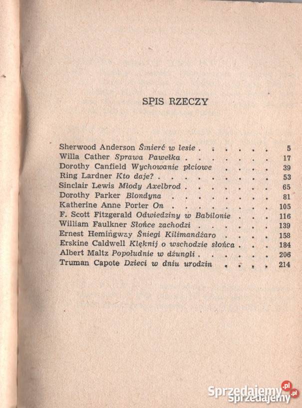 13 OPOWIADAŃ AMERYKAŃSKICH Słupsk