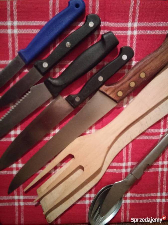 14 noże obieraczki wyciskacz czosnku