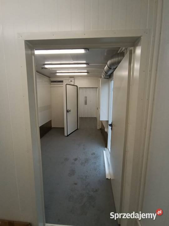 Kontener produkcyjnochłodniczy z przechowalnią małopolskie Laskowa