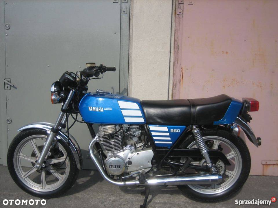 Yamaha XS 250 360 cafe racer Yamaha caferacer niebieski kujawsko-pomorskie Inowrocław