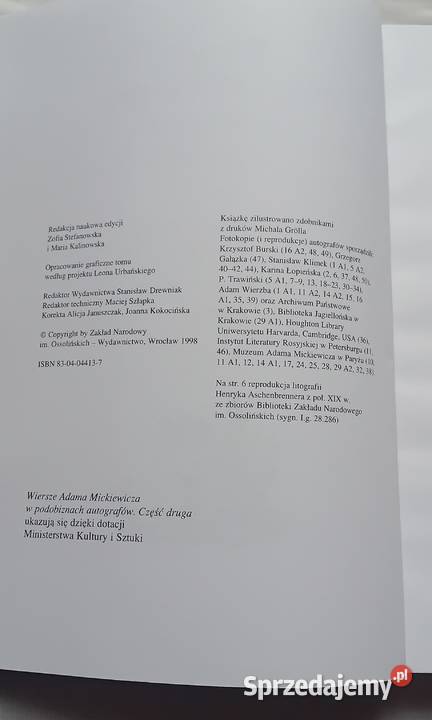 Wiersze Adama Mickiewicza w podobiznach Koźminek