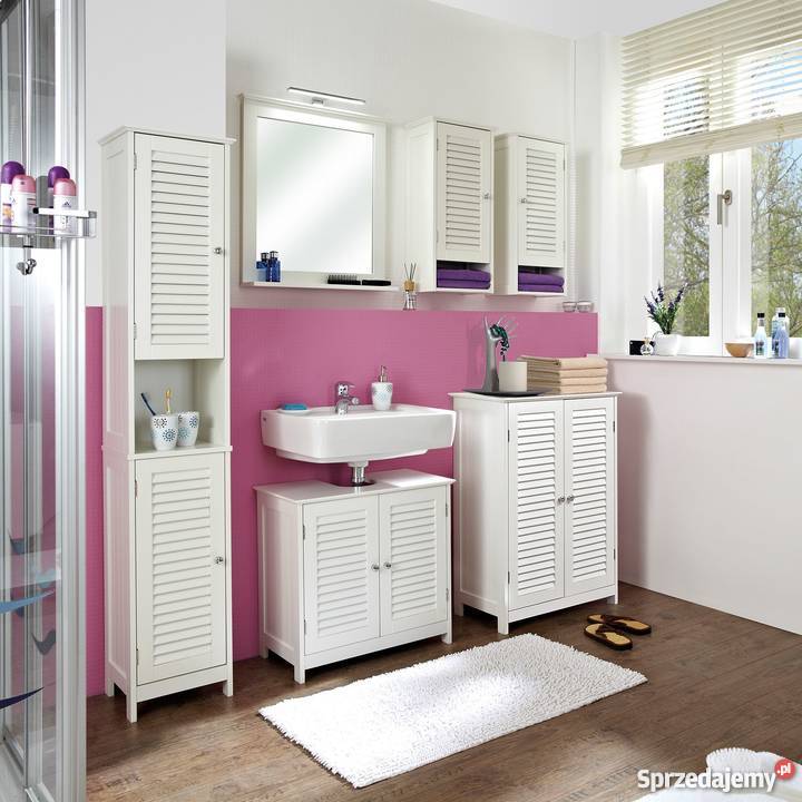 Lustro JASPER białe z półka Bielsko-Biała sprzedam