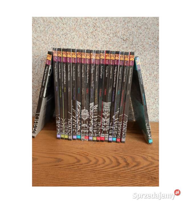 Wielkie Opery z CD DVD kolekcja książka cd Kielce sprzedam