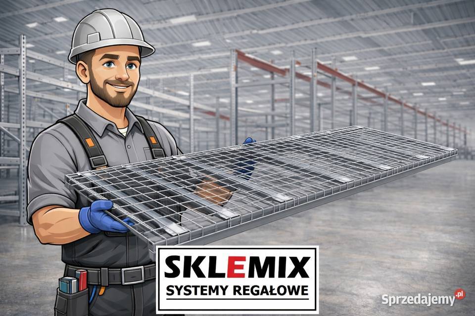 Półka siatkowa na regał paletowy Karczew