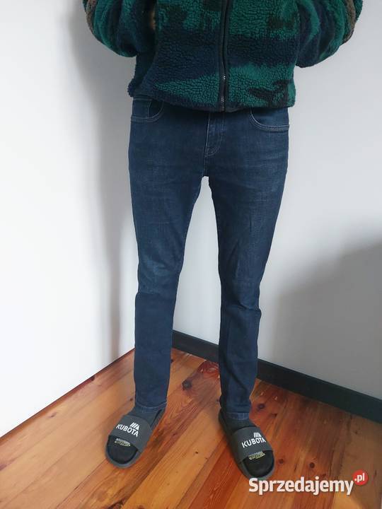 jeansy Big Star męskie W32 L32 ciemny granat Odzież codzienna Poznań