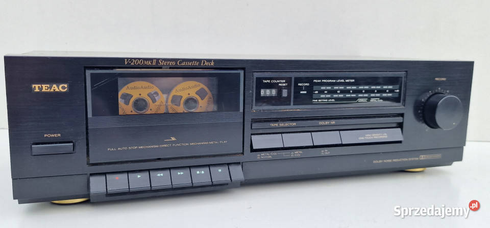 Cassette Deck magnetofon Teac TEAC V200MK2 V 200 Międzychód