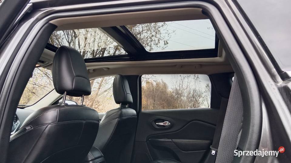 LIMITED PANORAMA SKÓRA KEYLESSGO BEZWYPADEK kamera cofania Cherokee wielkopolskie Poznań