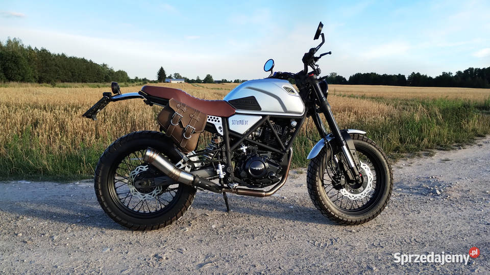 Zipp Scrambler 125 | I właściciel | 1479 km | Sakwy