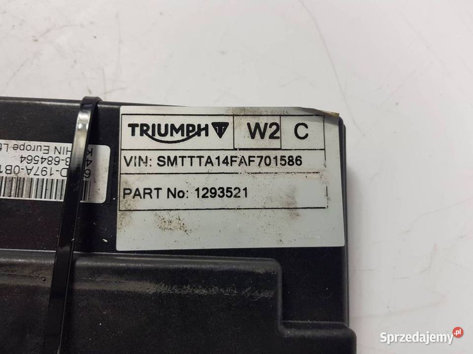 KOMPUTER SILNIKA ECU TRIUMPH DAYTONA 675 R kujawsko-pomorskie Lipno sprzedam