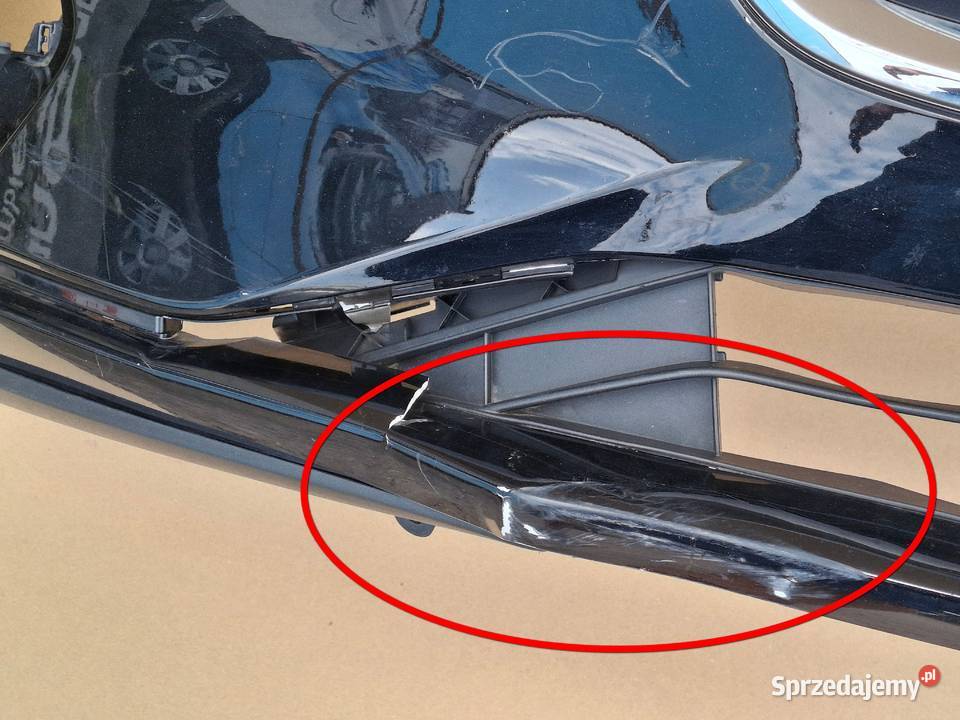 FORD FOCUS MK4 ZDERZAK PRZÓD PRZEDNI KRATKA Bieleń