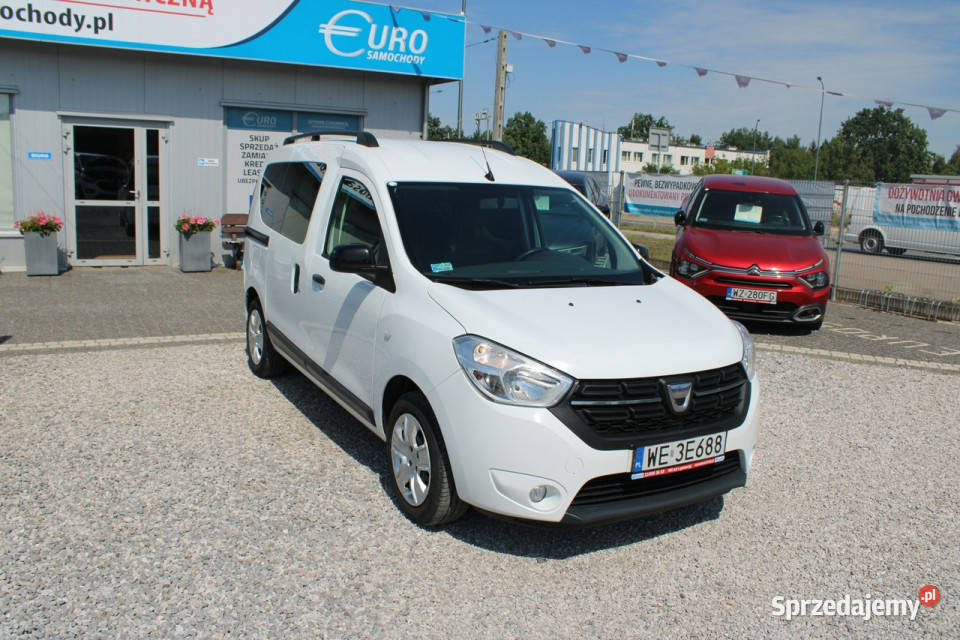 Dacia Dokker 15LAUREATE Netto 31626 PLN Fvat możliwa zamiana Warszawa