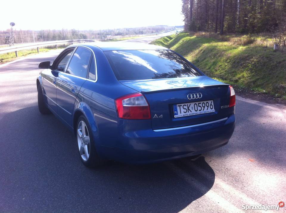 Audi A4 B6 19 TDI 130 skóra navi możliwa zamiana świętokrzyskie Suchedniów