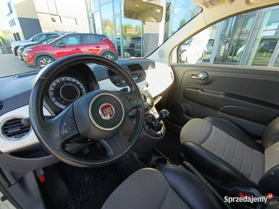 Fiat 500 LOUNGE Cabrio 13 16V MJET 95 boogate światła przeciwmgielne Nowy Sącz sprzedam