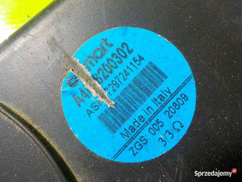 SMART FORTWO II 451 09r subwoofer A4518200302