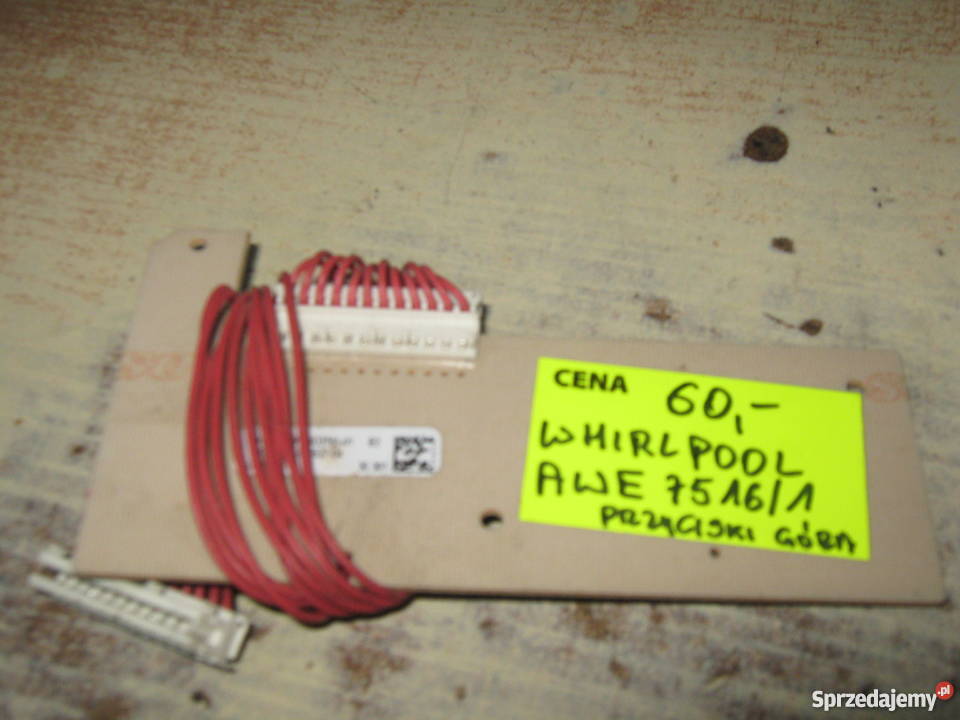 Whirlpool AWE 75161 Panel z Przyciskami małopolskie Nowy Sącz sprzedam