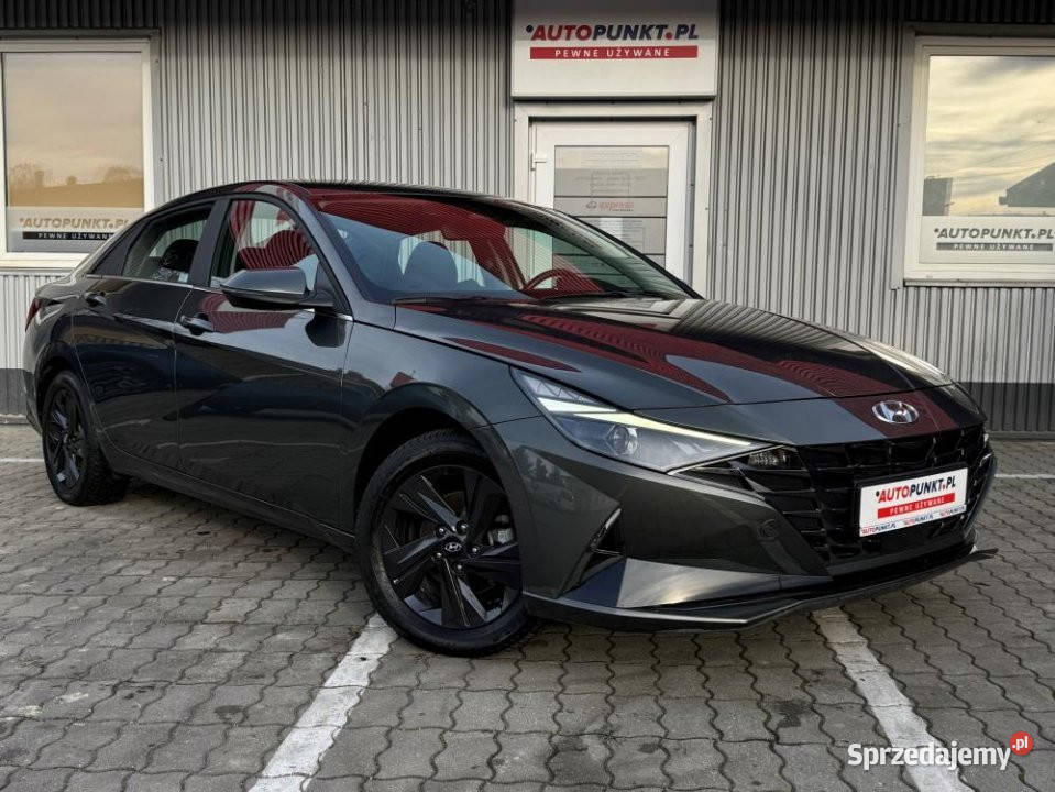 HYUNDAI Elantra 2021r Salon Fvat 23 Bezwypadkowy nieuszkodzony