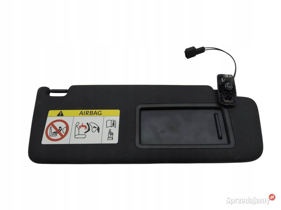 DASZKI PRZECIWSŁONECZNE PRAWY PASAŻERA CZARNY sprzedam