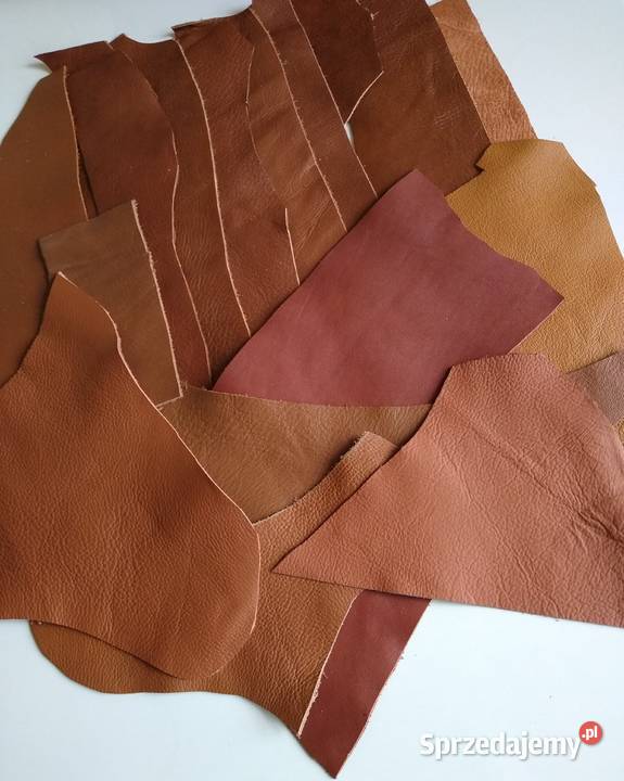 Skóra 383 g Licowa Włoska średnie i małe kawałki Gdańsk