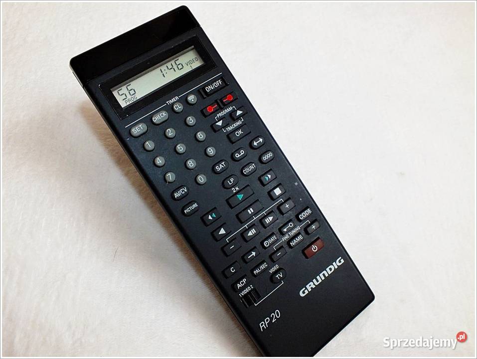 Pilot Grundig RP20 Oryginalny do TV video Piloty TV i Video lubuskie Żary