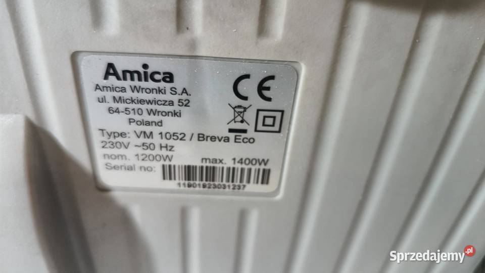 Odkurzacz AMICA Breva Eco śląskie Katowice