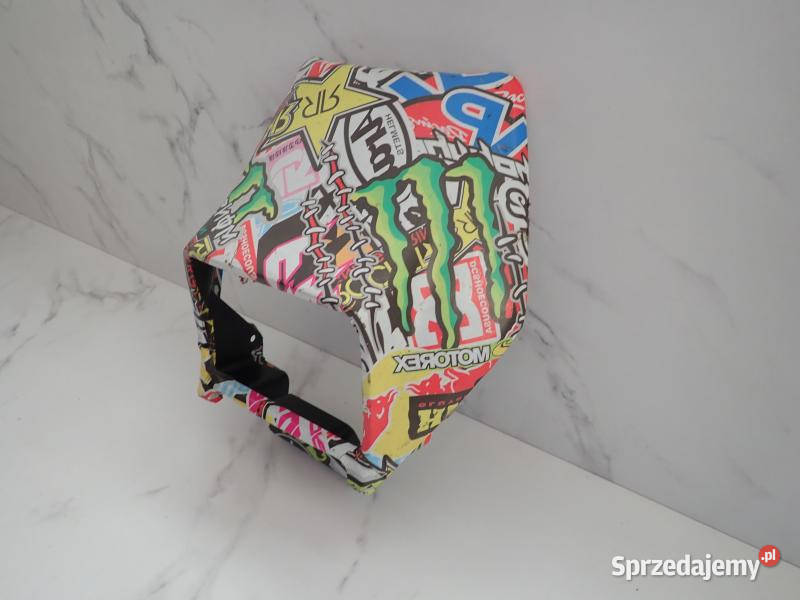 CZASZA OWIEWKA REFLEKTORA LAMPY KAWASAKI KLX 650 Pozostałe Części i akcesoria motocyklowe