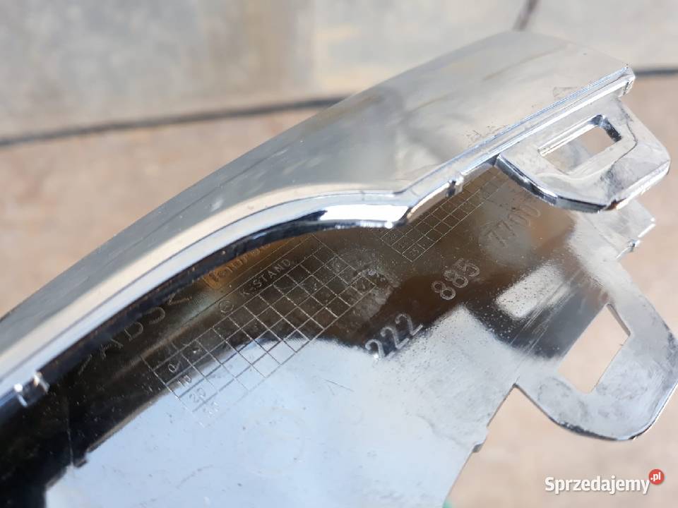 MERCEDES W222 LISTWA LEWA CHROM ZDERZAKA PRZÓD osobowe Karoseria Międzychód sprzedam