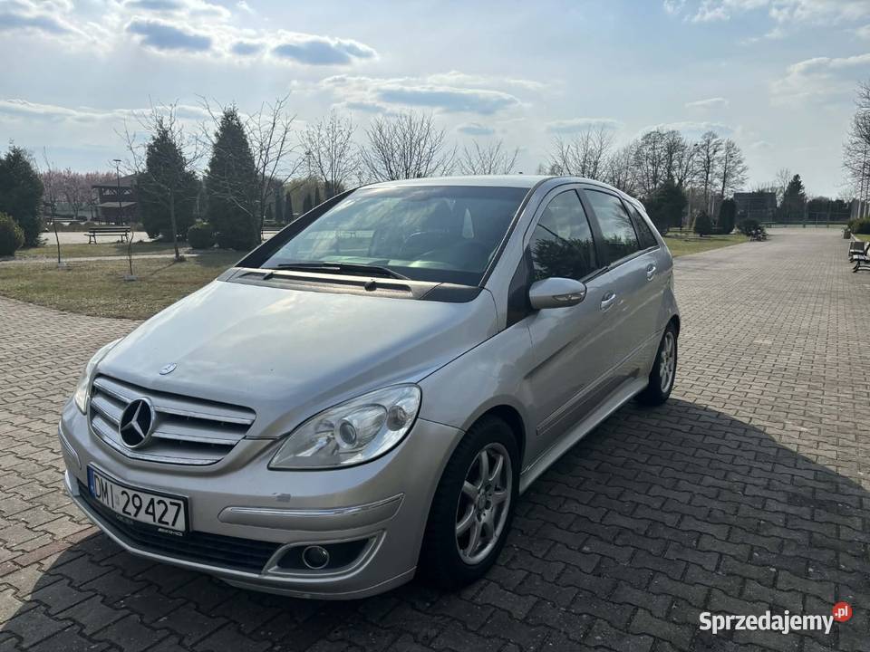 Mercedes Klasa B 180 Cdi welurowa tapicerka Granowiec