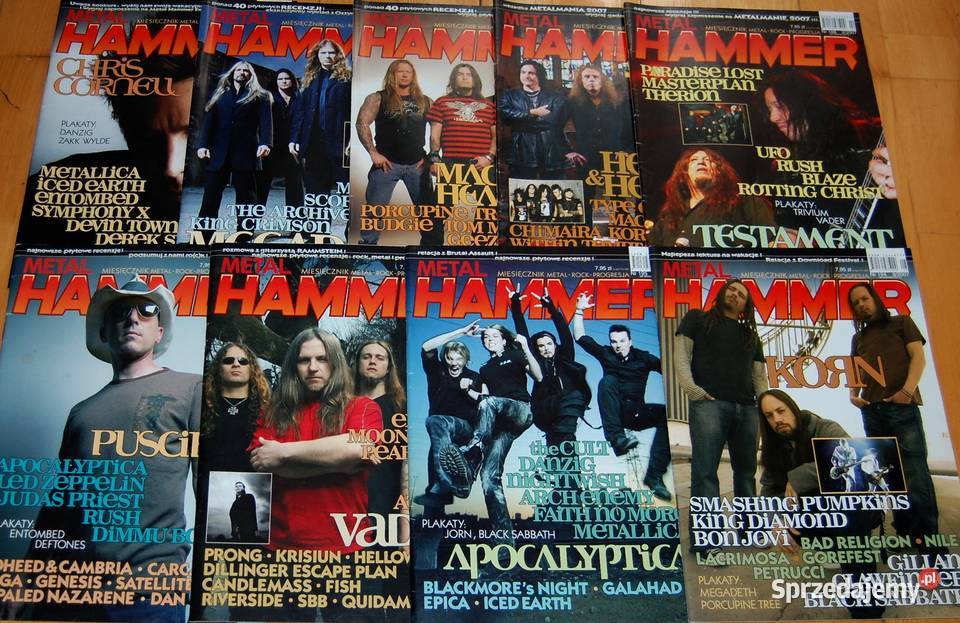 Magazyn Muzyczny Metal Hammer Zielona Góra sprzedam
