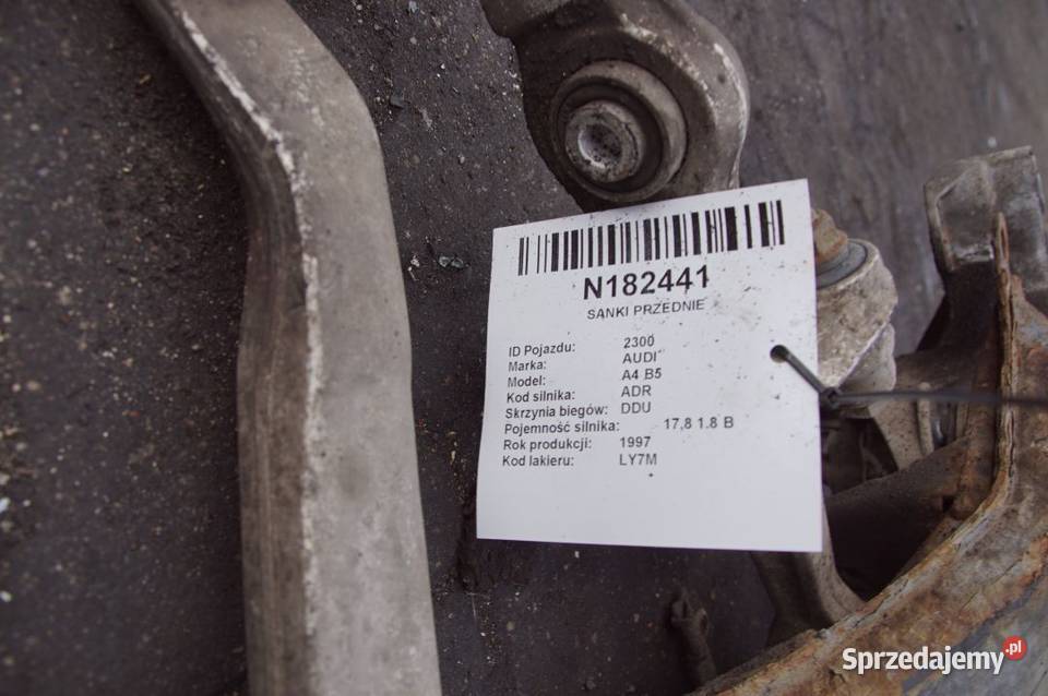 SANKI PRZEDNIE AUDI A4 B5 osobowe Części samochodowe Lipno