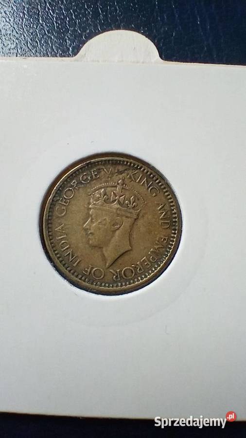 Stare monety 25 cent 1943 Cejlon podkarpackie Lesko sprzedam