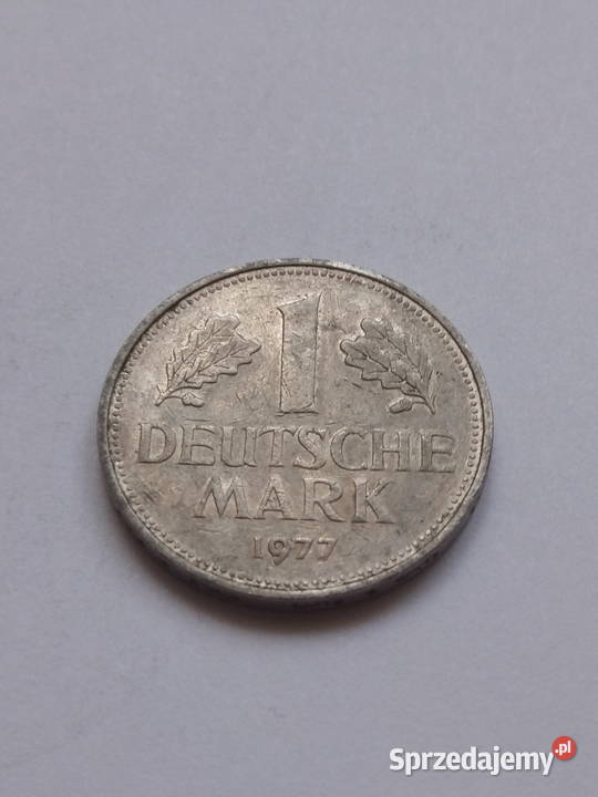 1 Deutsche Mark 1977r śląskie Dąbrowa Górnicza