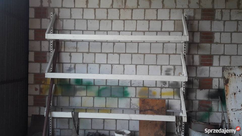 Regał metalowy sklepowy garażowy 270x280x50 sprzedam