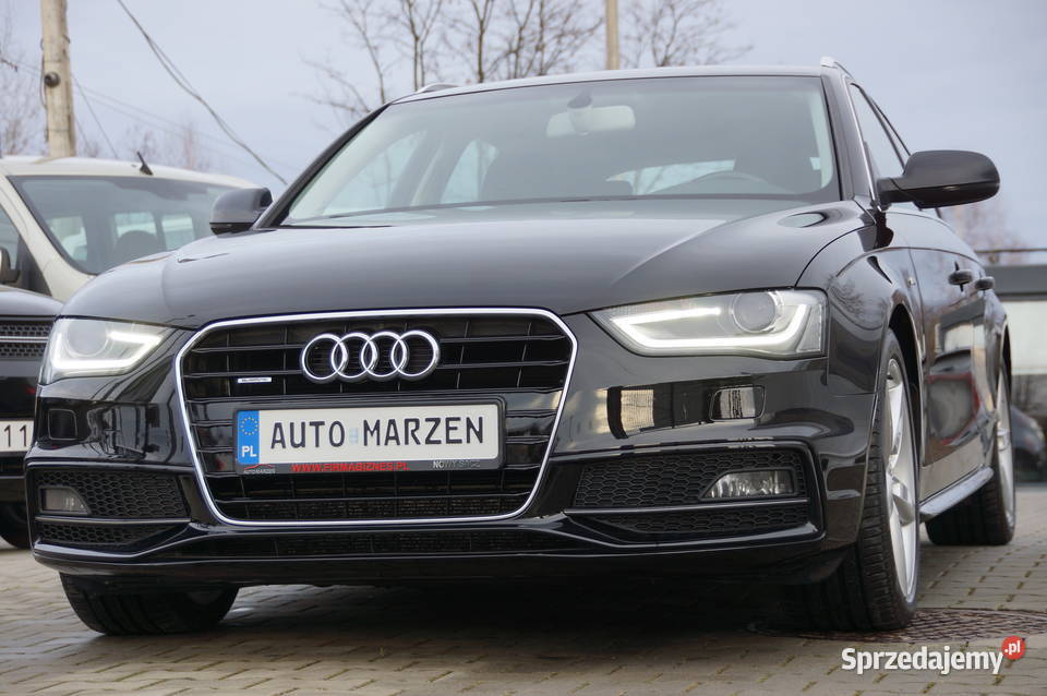 Audi A4 20 TDI CR 190 4x4 Lift SLine Biksenon reflektory ksenonowe Nowy Sącz
