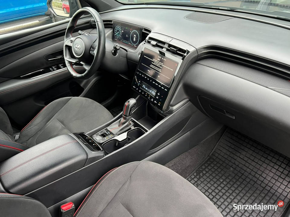 Hyundai Tucson 16TGDI 48V 180 4WD N Line Salon relingi dachowe Piotrków Trybunalski sprzedam