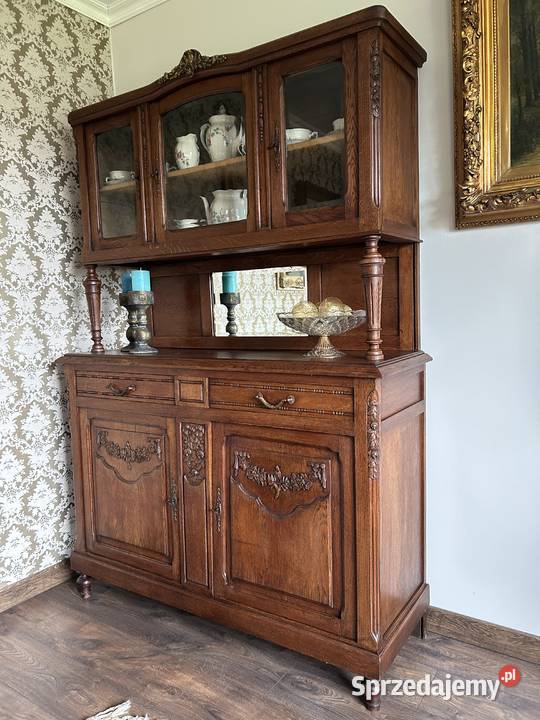 Piękny stary kredens komoda witryna Warszawa sprzedam