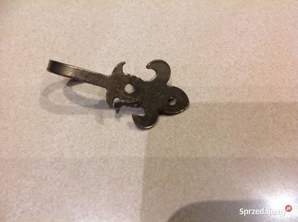 Wieszaczek Mosiężny lata 8090 Nowa Sól