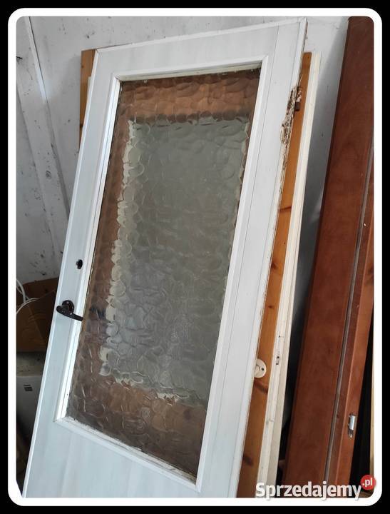 Drzwi wewnętrzne lewe i prawe PRL różne mazowieckie Płock