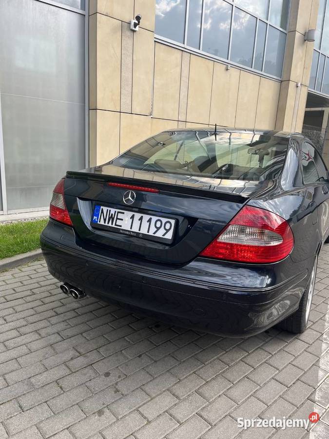 Mercedes Benz CLK 320CDI 7g tronic światła przeciwmgielne Węgorzewo sprzedam