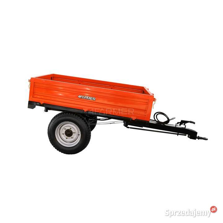 Przyczepa rolnicza jednoosiowa 15T z kiprem Przyczepy rolnicze Tajęcina sprzedam