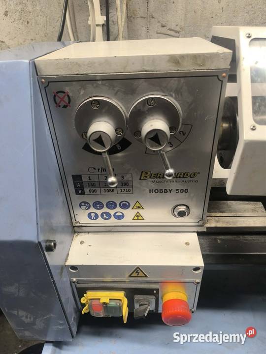 Tokarka do metalu bernardo hobby 500 Zgierz