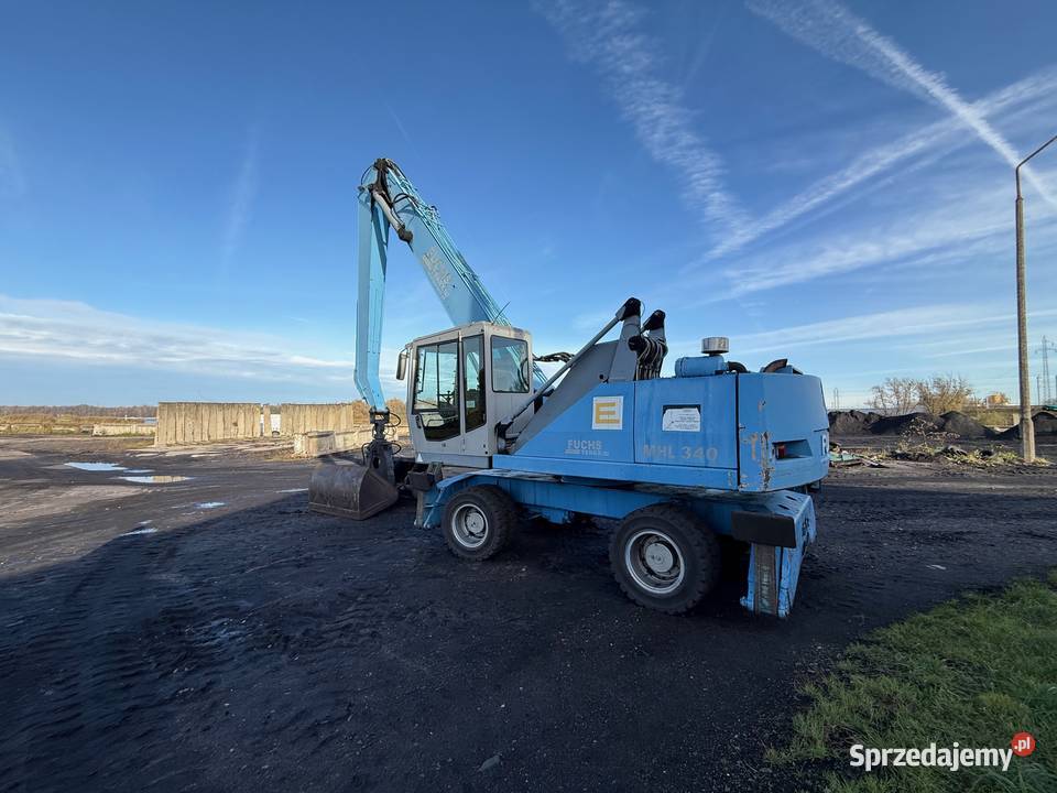 Terex Fuchs Mhl340 Koparka przeładunkowa do Koparki Maszyny budowlane kujawsko-pomorskie Kołodziejewo